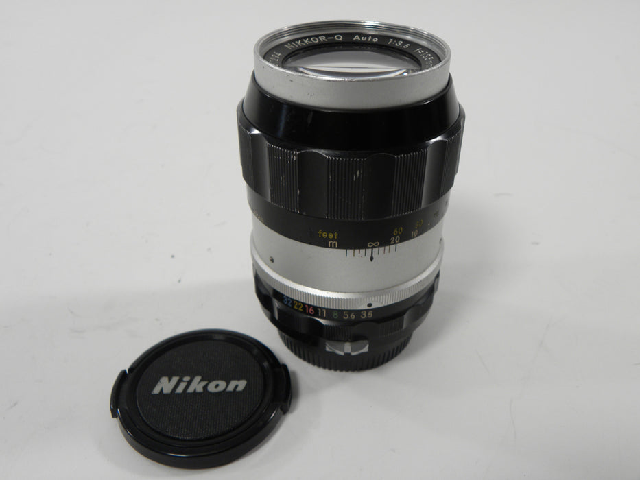 Nikon Nikkor-Q Auto 135mm f3.5 Nippon Kogaku