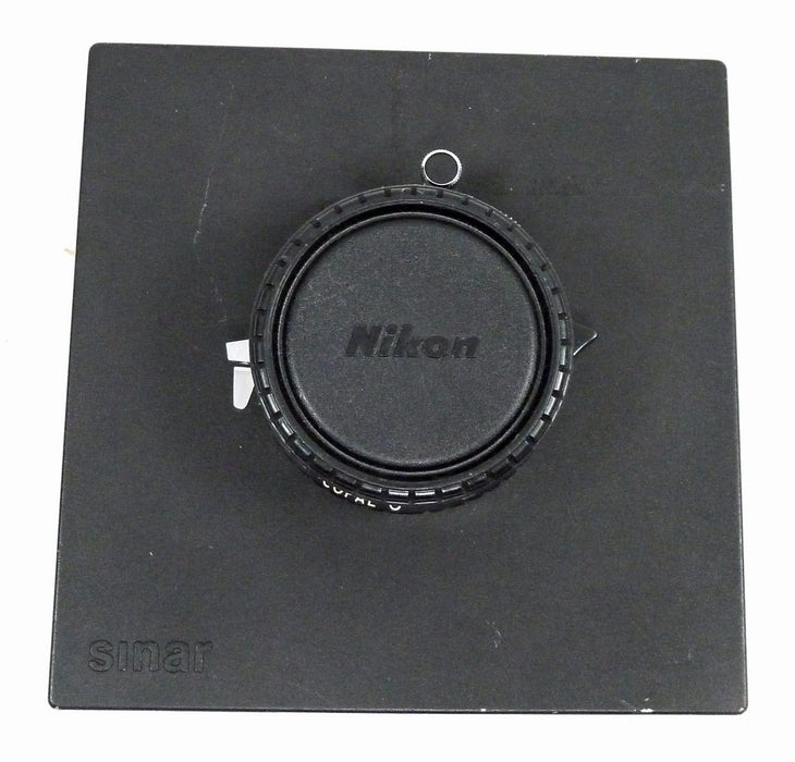 Nikon Nikkor-SW 65mm F4 Lens on Sinar 5.5" x 5.5" Lens Board