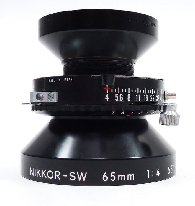 Nikon Nikkor-SW 65mm F4 Lens on Sinar 5.5" x 5.5" Lens Board