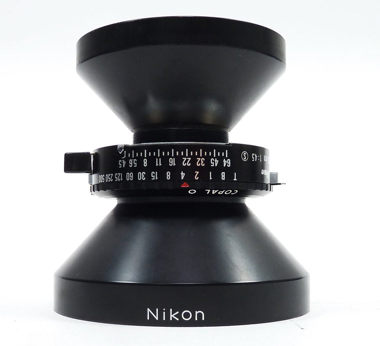 Nikon Nikkor-SW 90mm F4.5 Lens with Copal 0 Shutter and Board