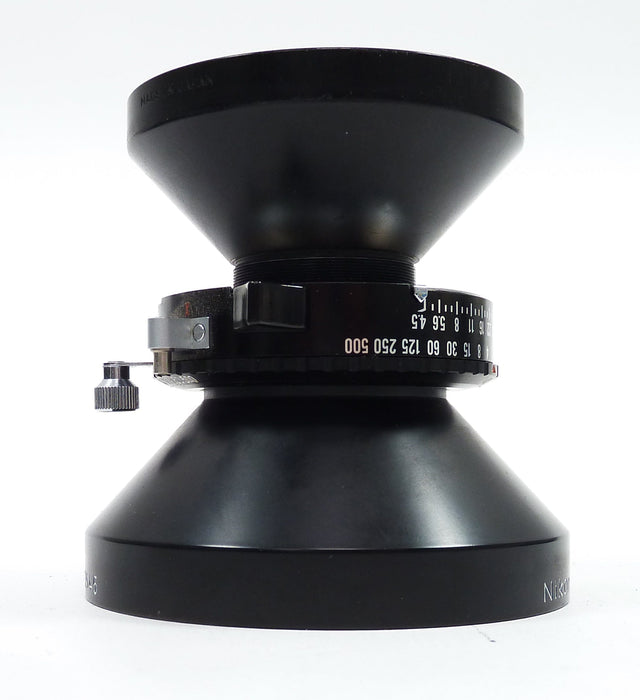 Nikon Nikkor-SW 90mm F4.5 Lens with Copal 0 Shutter and Board