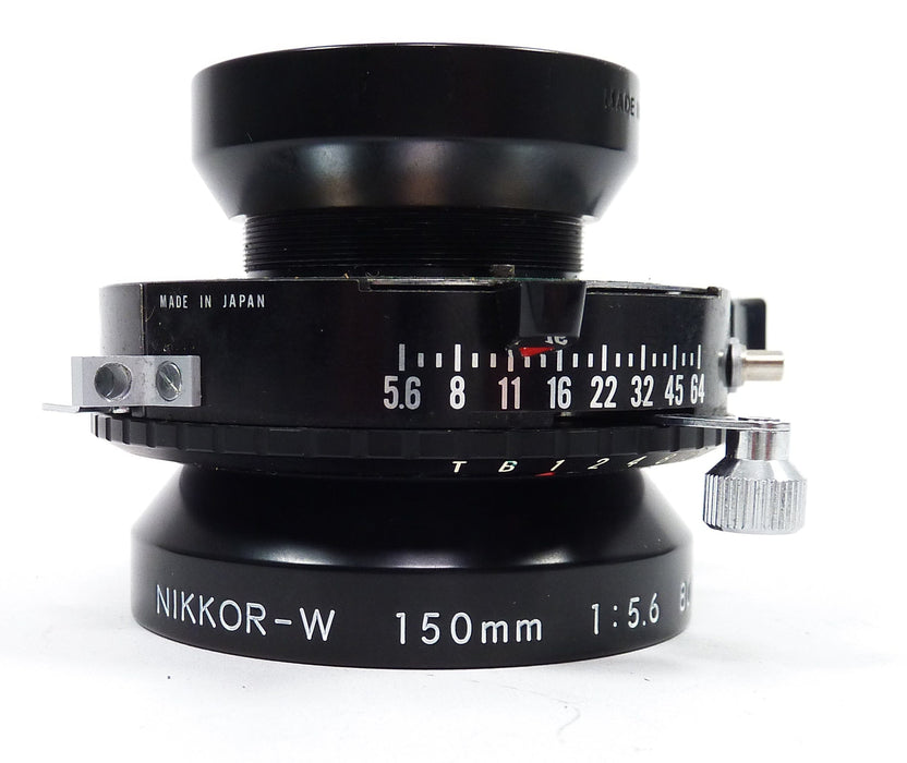 Nikon Nikkor-W 150mm f5.6 Lens on Sinar 5.5" x 5.5" Lens Board