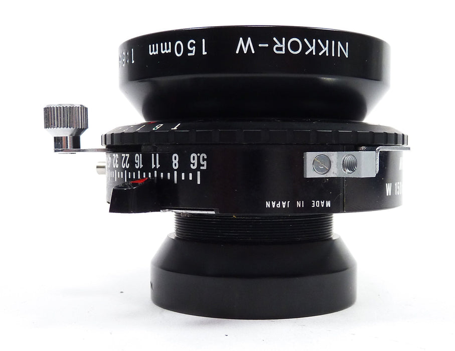 Nikon Nikkor-W 150mm f5.6 Lens on Sinar 5.5" x 5.5" Lens Board