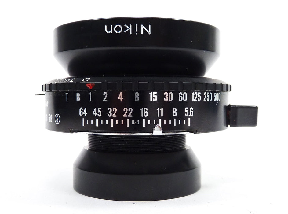 Nikon Nikkor-W 150mm f5.6 Lens on Sinar 5.5" x 5.5" Lens Board