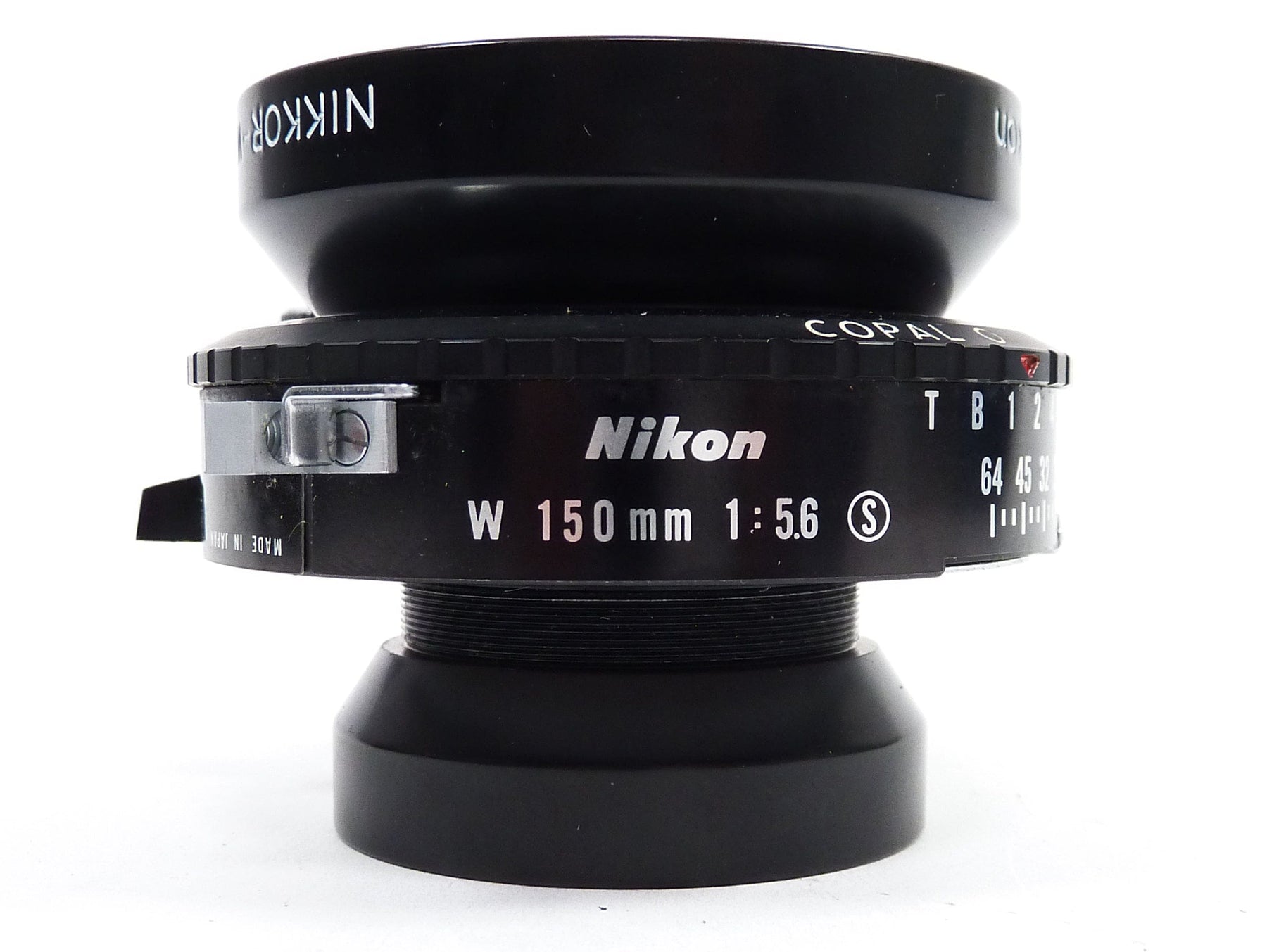 Nikon Nikkor-W 150mm f5.6 Lens on Sinar 5.5" x 5.5" Lens Board