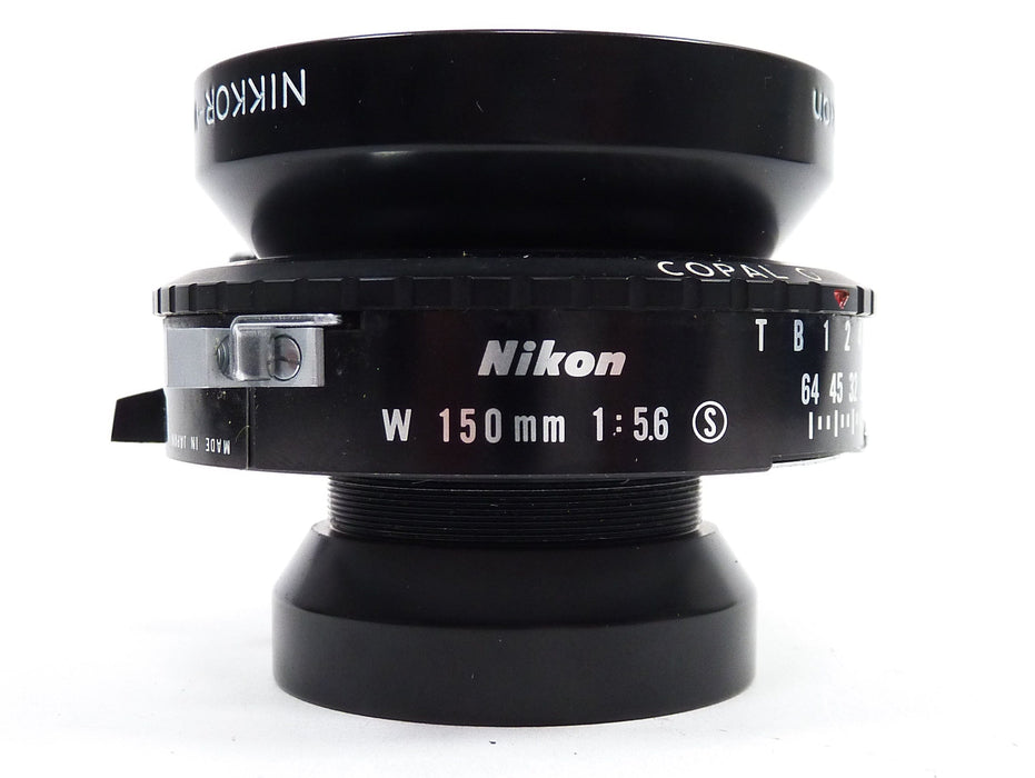 Nikon Nikkor-W 150mm f5.6 Lens on Sinar 5.5" x 5.5" Lens Board