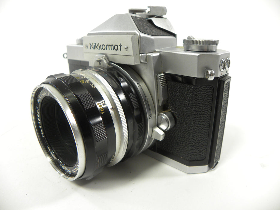 Nikon Nikkormat FTN 35mm SLR with 50mm f/2 Nikkor-H Auto Lens