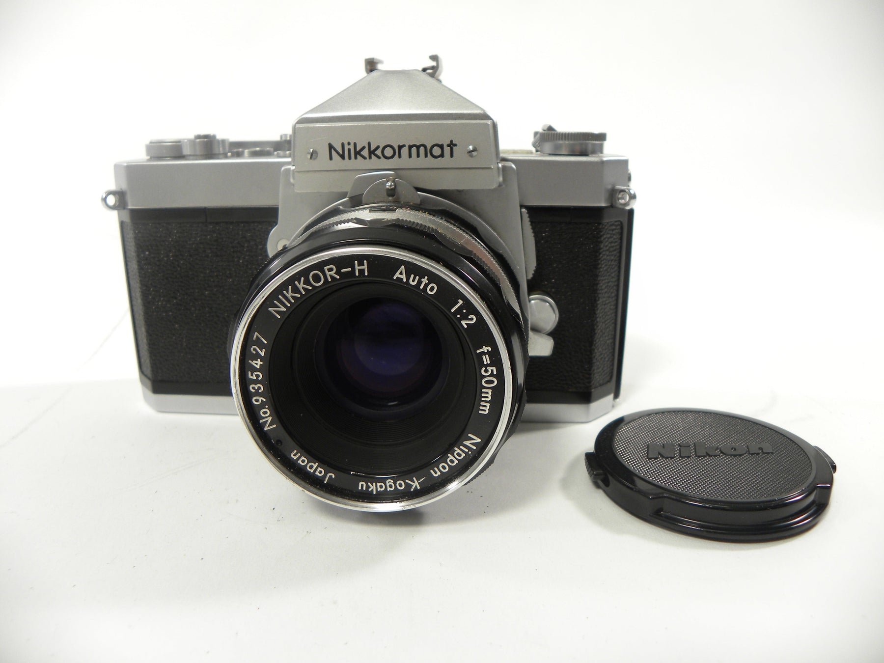 Nikon Nikkormat FTN 35mm SLR with 50mm f/2 Nikkor-H Auto Lens