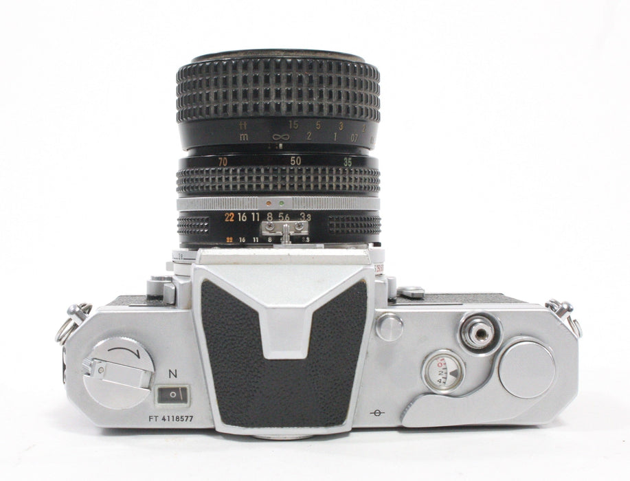 Nikon Nikkormat FT 35mm SLR Camera w/Nikon 35-70mm f/3.5-4.5 Lens