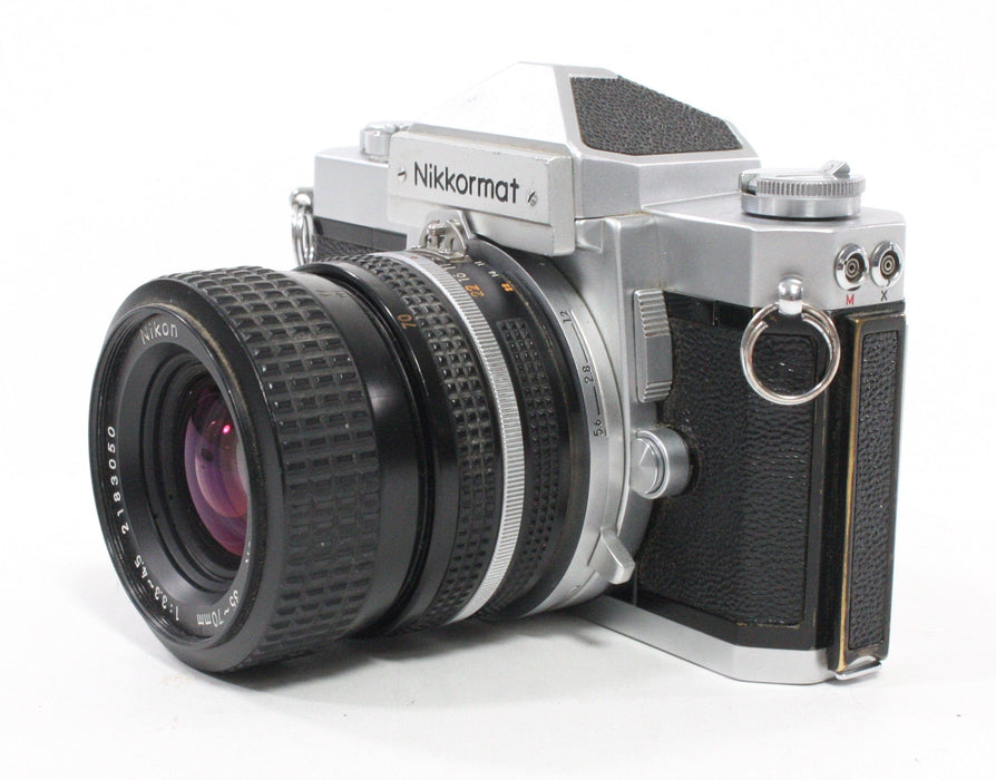 Nikon Nikkormat FT 35mm SLR Camera w/Nikon 35-70mm f/3.5-4.5 Lens
