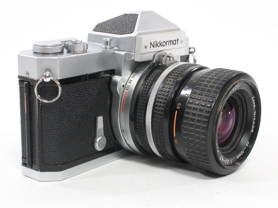 Nikon Nikkormat FT 35mm SLR Camera w/Nikon 35-70mm f/3.5-4.5 Lens