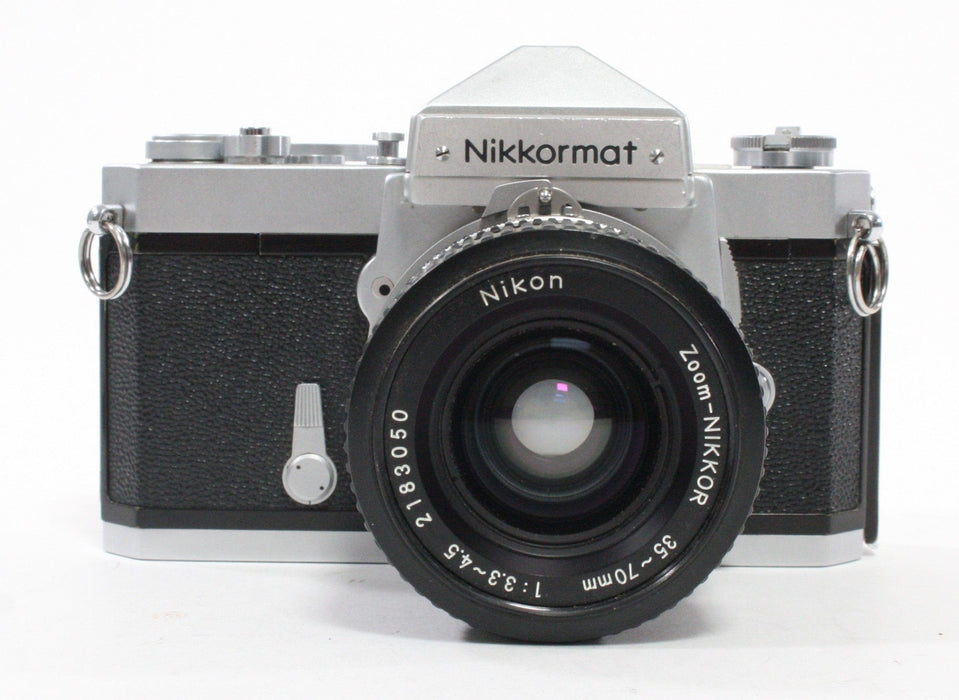 Nikon Nikkormat FT 35mm SLR Camera w/Nikon 35-70mm f/3.5-4.5 Lens