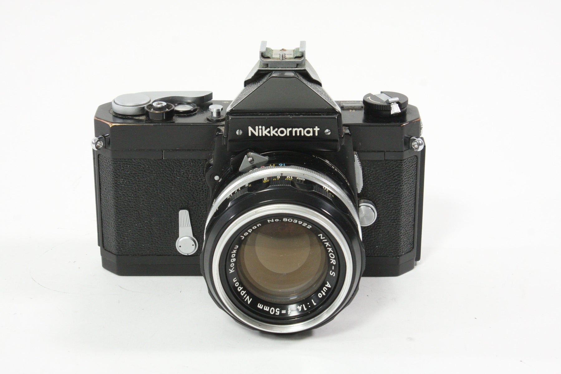 Nikon Nikkormat FT Black w/Nikkor-S 50mm  F1.4 Non-AI