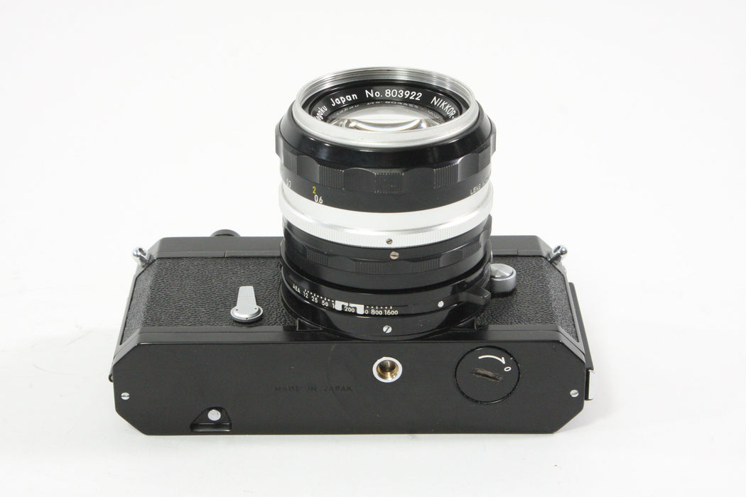 Nikon Nikkormat FT Black w/Nikkor-S 50mm  F1.4 Non-AI