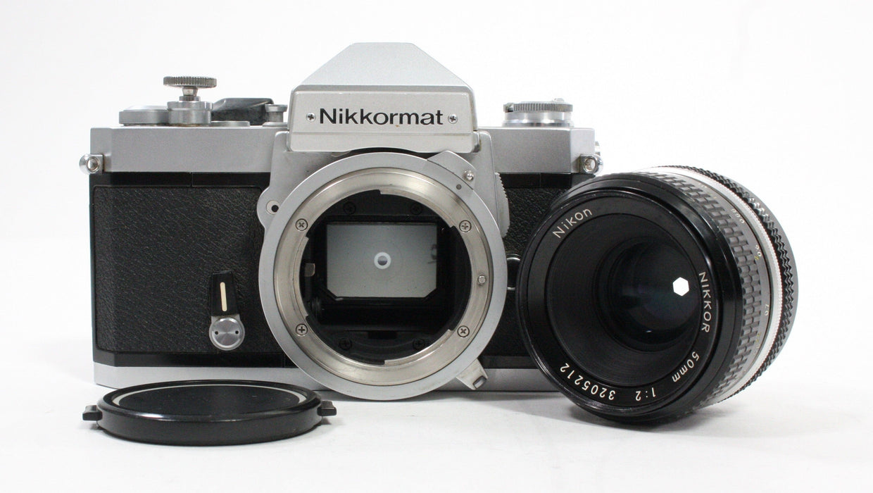 Nikon Nikkormat FT2 SLR 35mm Camera with 50mm f/2 Lens