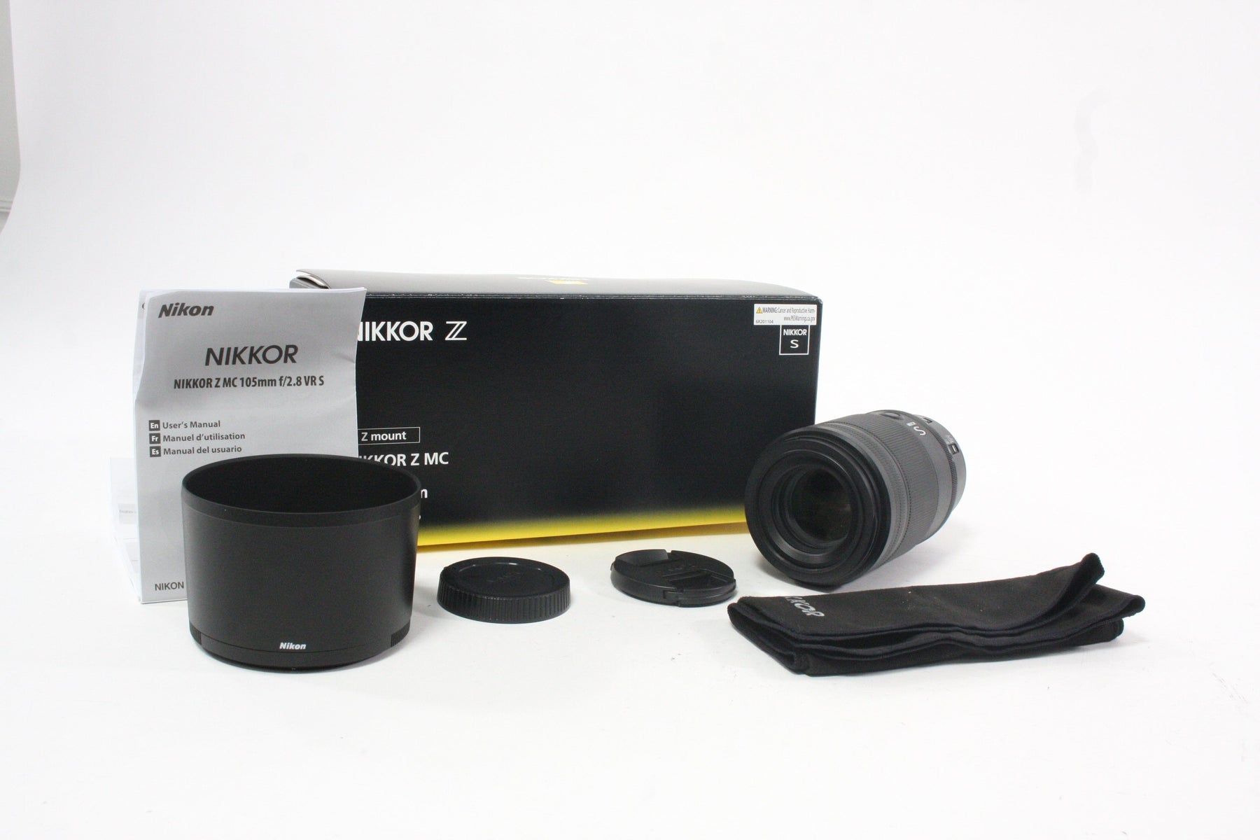 Nikon Z 105mm f/2.8 VR S Lens for Nikon Z Mount