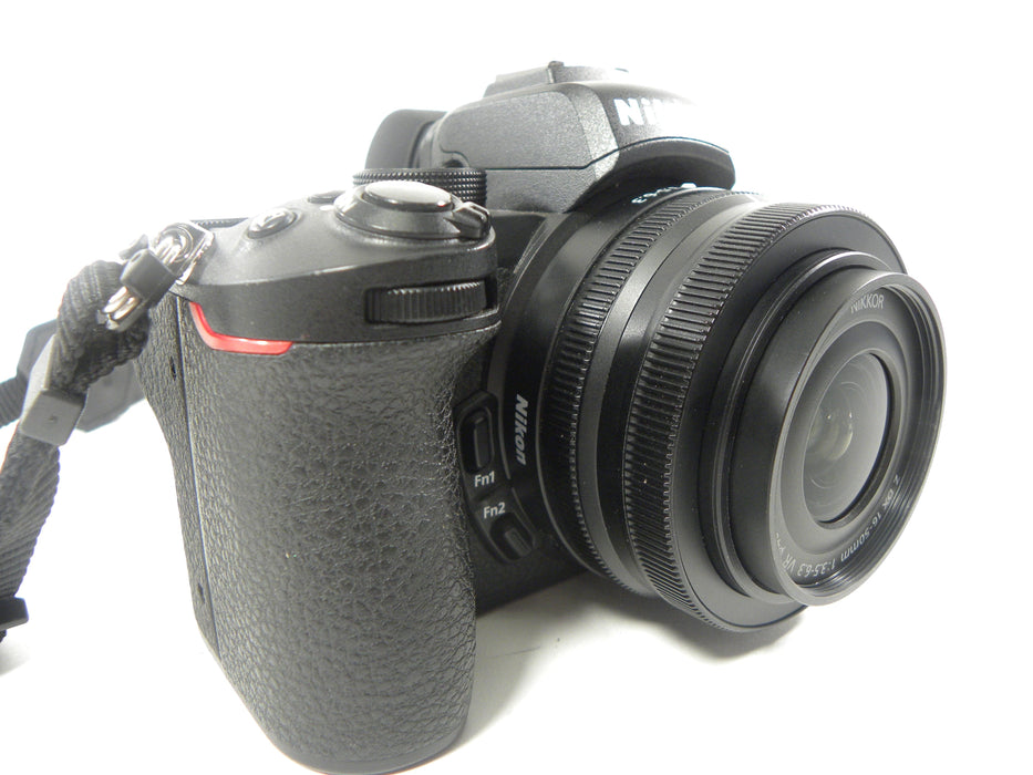 Nikon Z 50 20.9mp Mirrorless Digital w/DX  16-50mm f3.5-6.3  Shutter Ct. 2.945