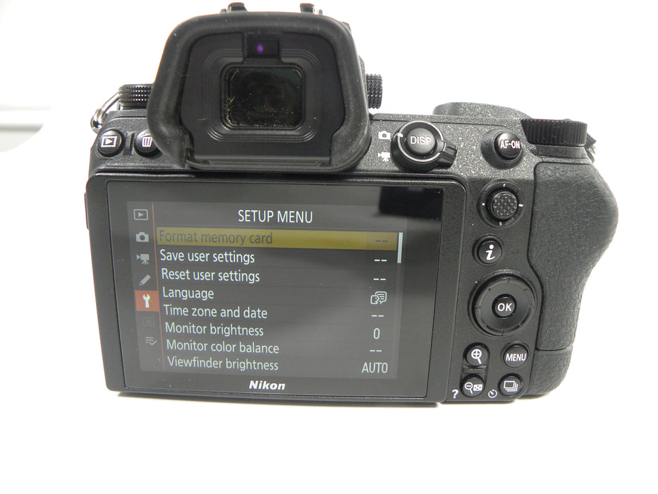 Nikon Z 6II 24.5mp Mirrorless Digital Camera Body only Shutter Ct 117,934