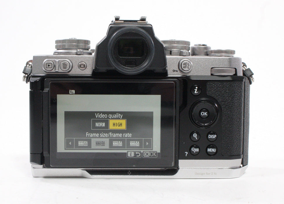 Nikon Z fc Mirrorless Digital Camera with Nikon 28mm f/2.8 SE Lens and Shutter Count 432