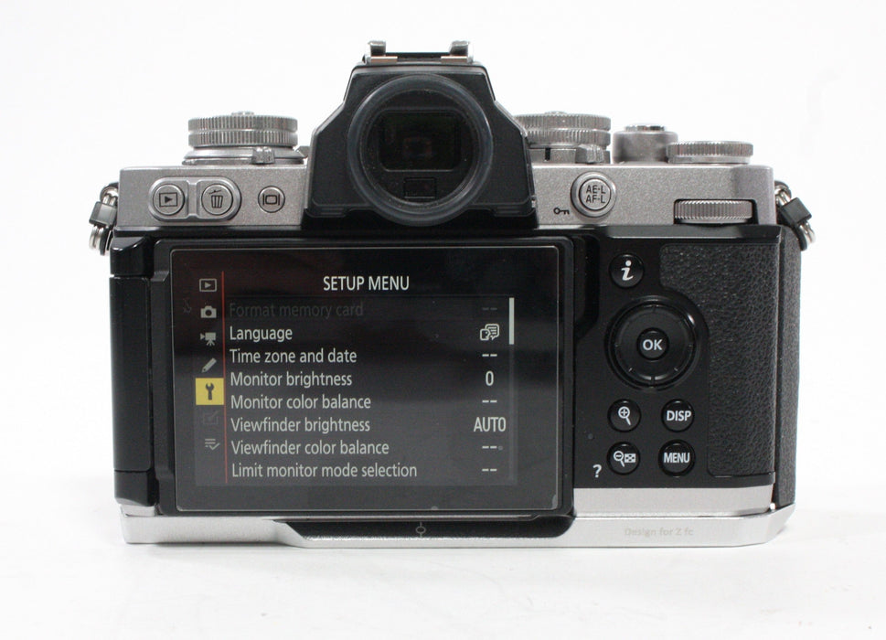 Nikon Z fc Mirrorless Digital Camera with Nikon 28mm f/2.8 SE Lens and Shutter Count 432