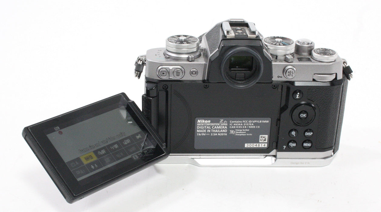 Nikon Z fc Mirrorless Digital Camera with Nikon 28mm f/2.8 SE Lens and Shutter Count 432