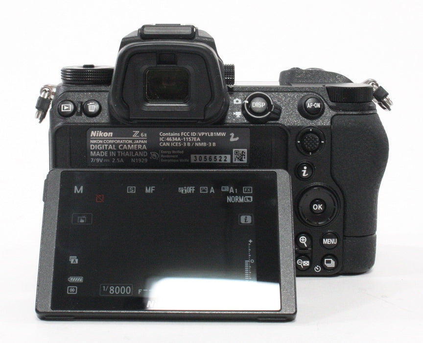Nikon Z6 II Digital Camera with Shutter Count 17,744
