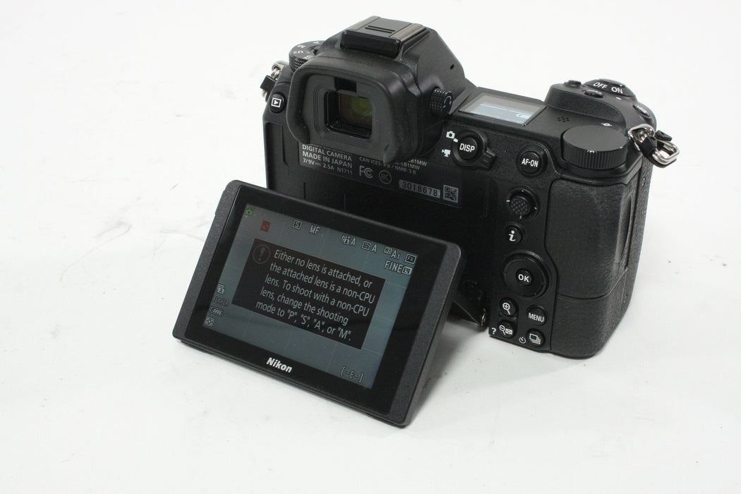 Nikon Z6 Mirrorless  Digital Camera Body with Shutter Count 202
