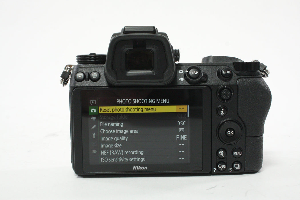 Nikon Z6 Mirrorless  Digital Camera Body with Shutter Count 202