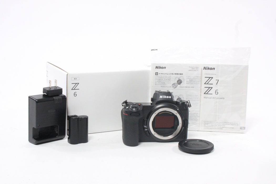 Nikon Z6 Mirrorless Digital Camera with Shutter Count 12,718