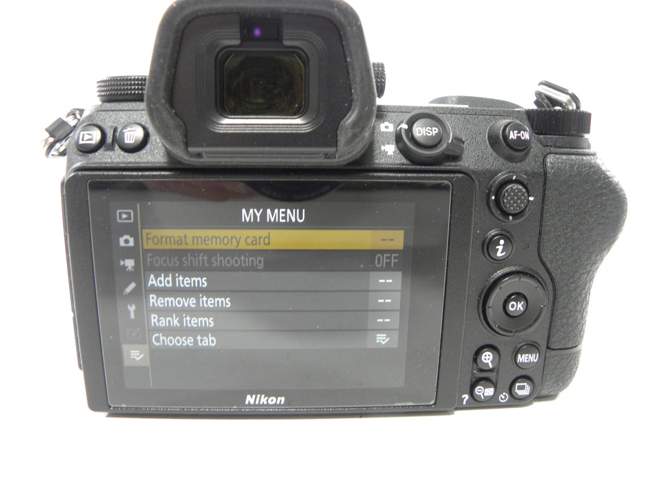 Nikon Z7 II 45.7mp Mirrorless Digital Camera body only Shutter Ct. 10,271