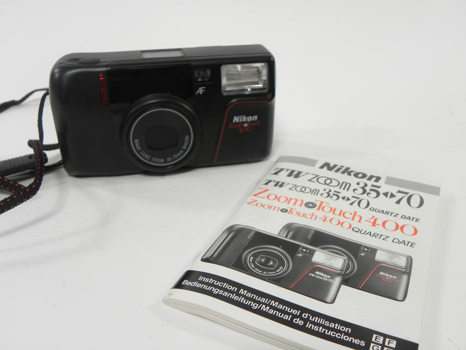 Nikon Zoom Touch 400 35mm Camera