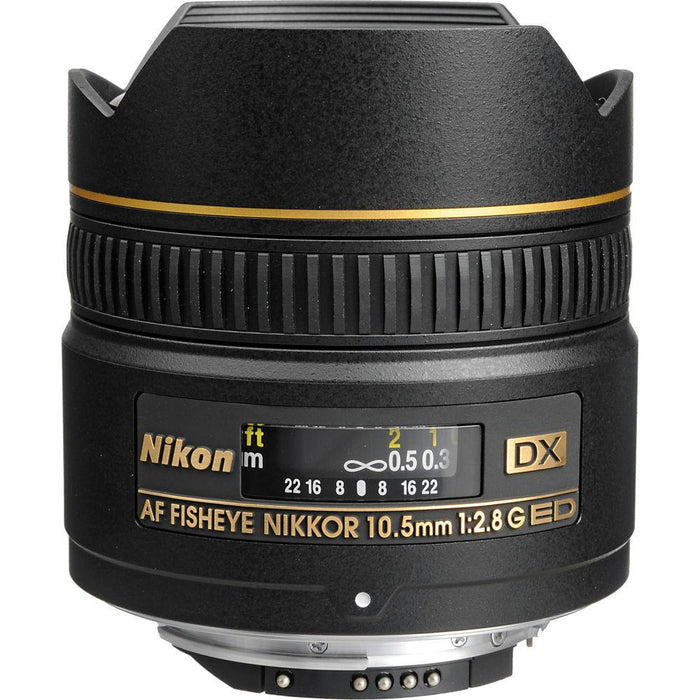 Nikon 10.5mm f/2.8G ED-IF AF DX Fisheye Lens