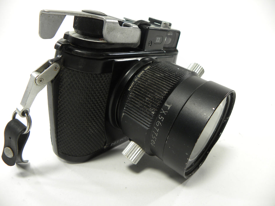 Nikonos II Underwater Camera w/80mm f4 lens AS IS
