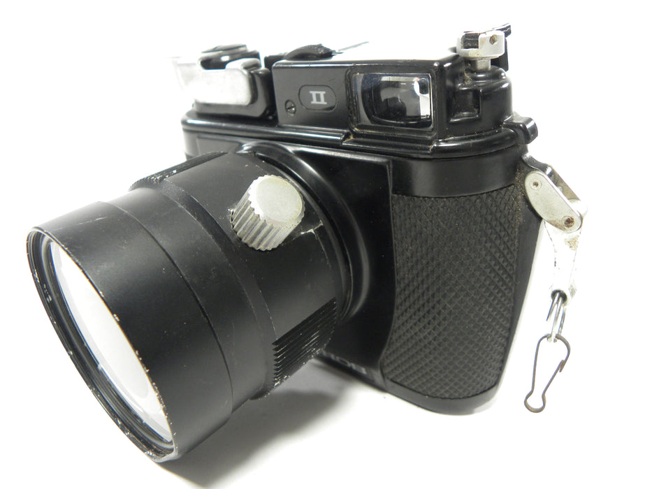 Nikonos II Underwater Camera w/80mm f4 lens AS IS