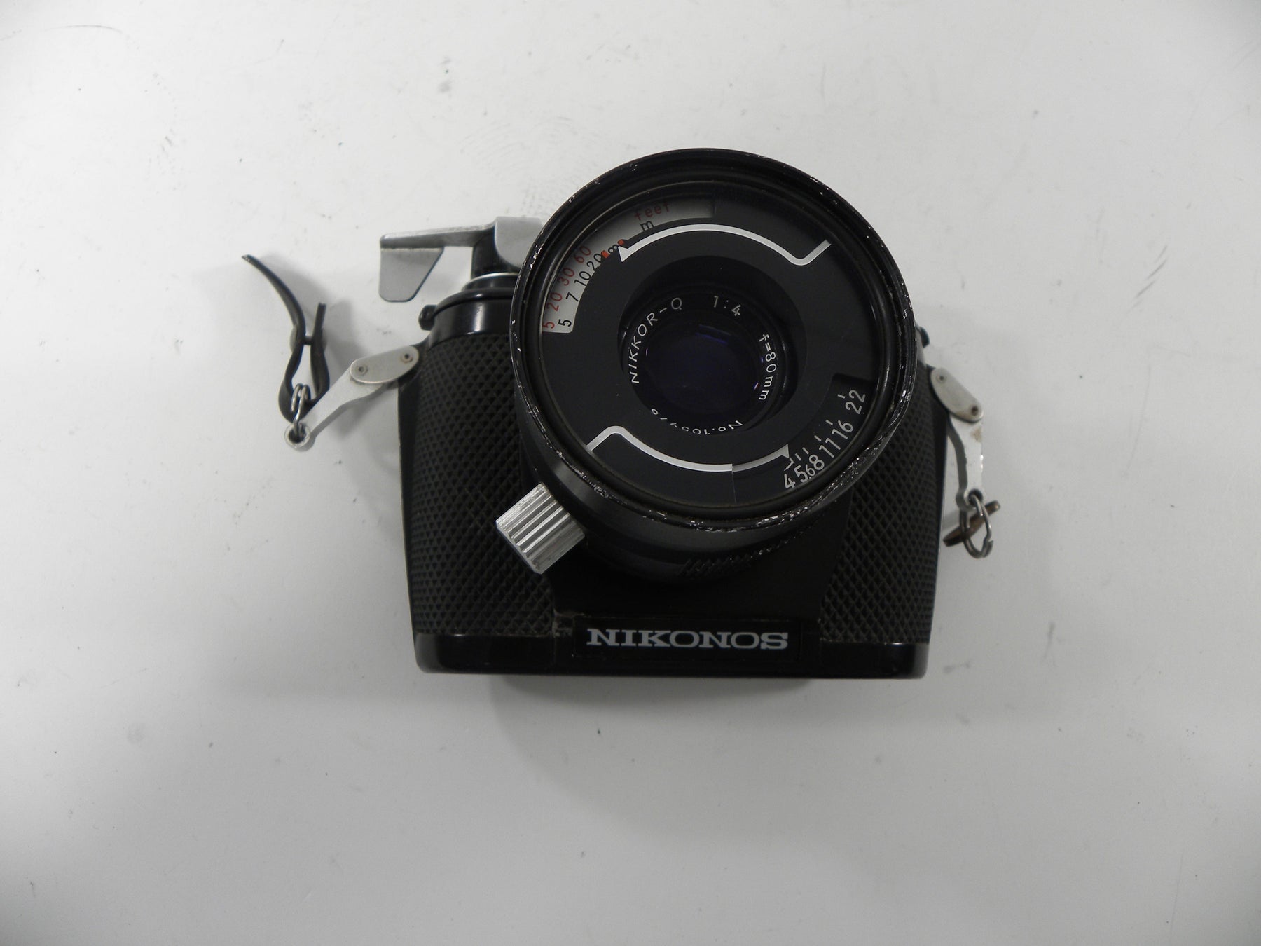 Nikonos II Underwater Camera w/80mm f4 lens AS IS