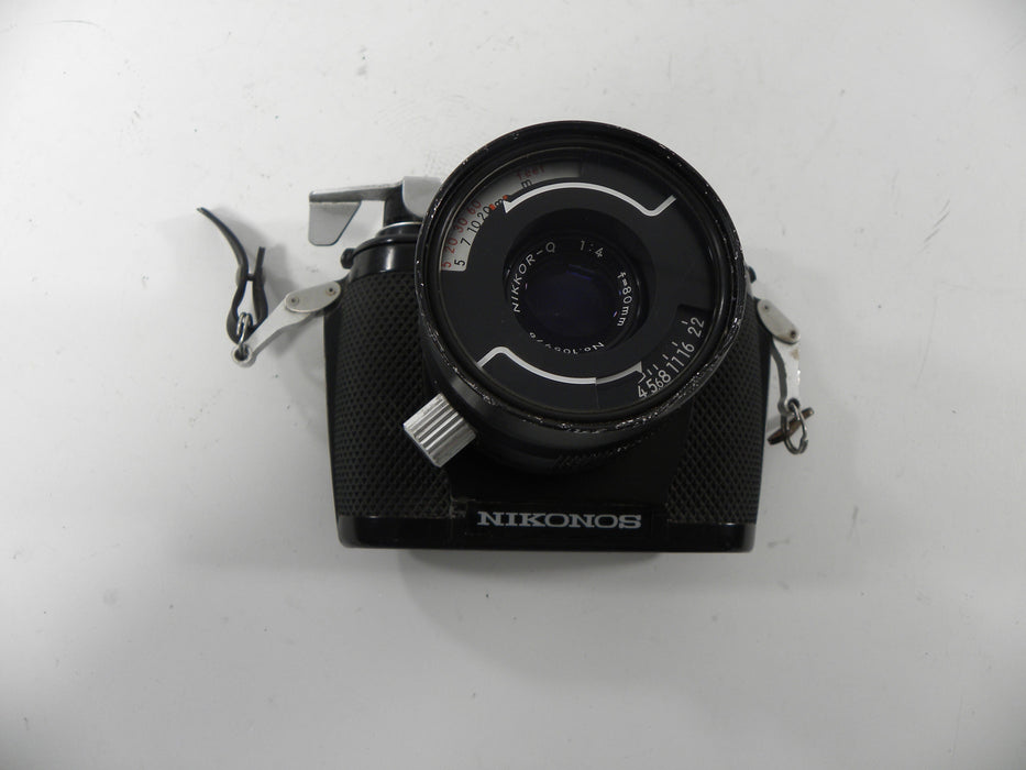 Nikonos II Underwater Camera w/80mm f4 lens AS IS