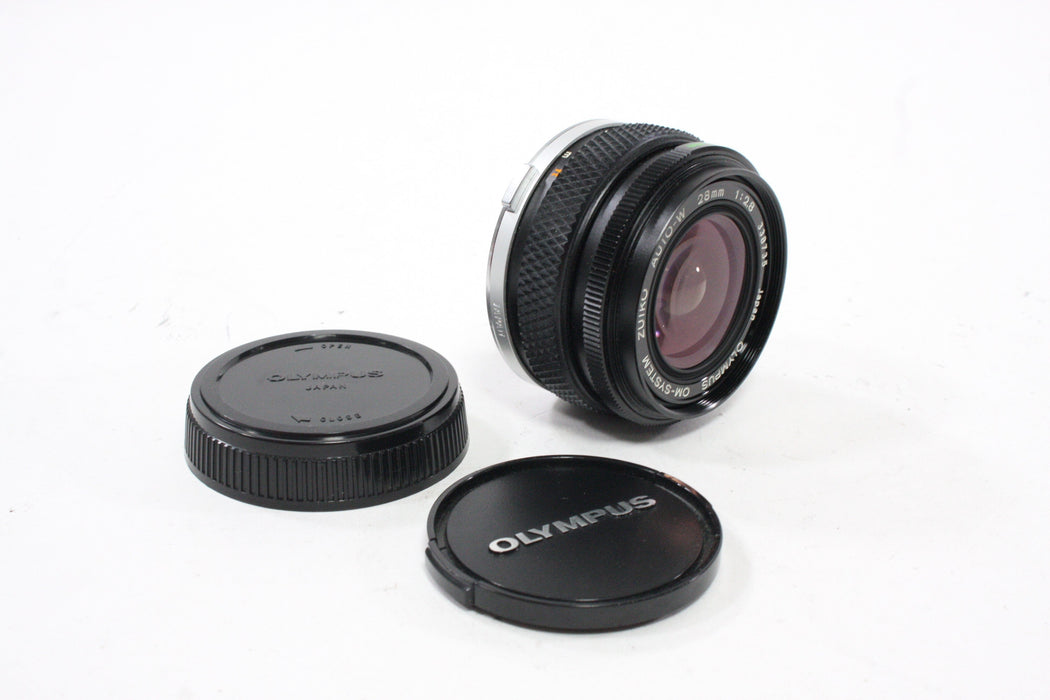 Olympus 28mm f/2.8 Auto-W Lens for OM Mount