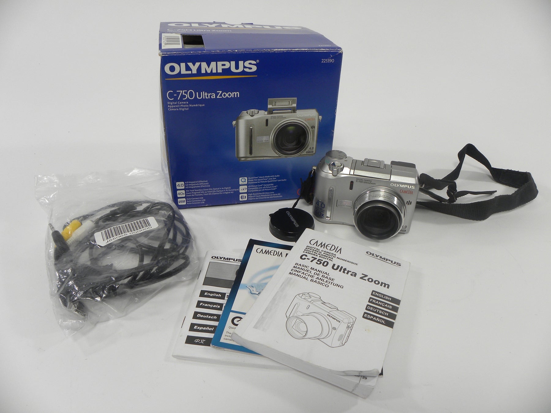 Olympus C-750 4.0mp Digital Camera