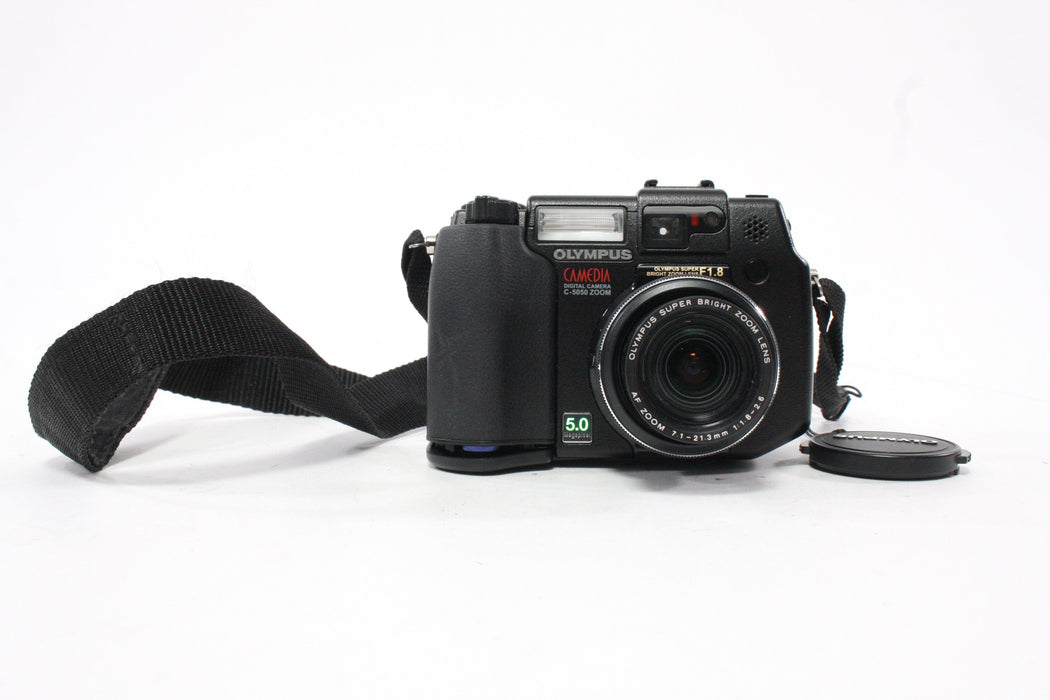 Olympus Camedia C-5050  3x Zoom 5.0mp Digital Point-and-Shoot AS-IS