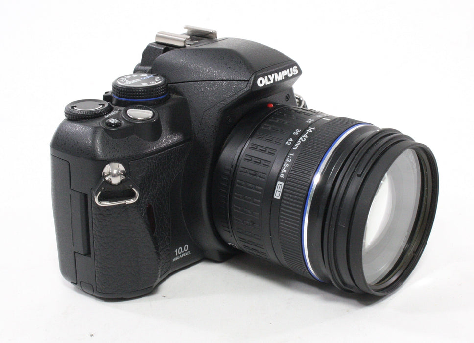 Olympus E-420 Digital SLR Camera with 14-42mm f/305-5.6 Lens- 433 Clicks