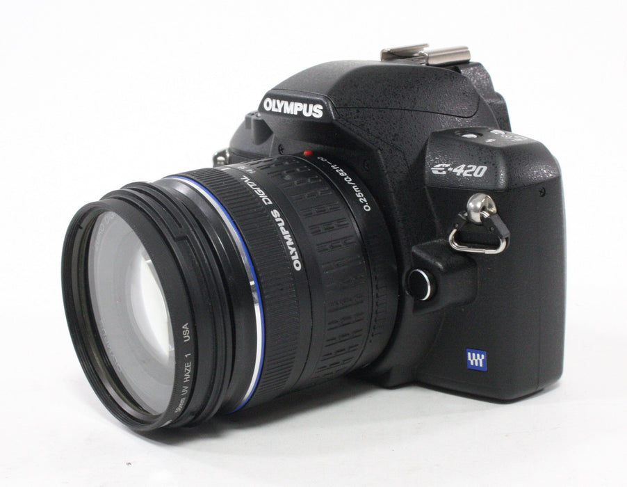Olympus E-420 Digital SLR Camera with 14-42mm f/305-5.6 Lens- 433 Clicks