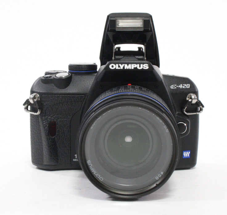 Olympus E-420 Digital SLR Camera with 14-42mm f/305-5.6 Lens- 433 Clicks