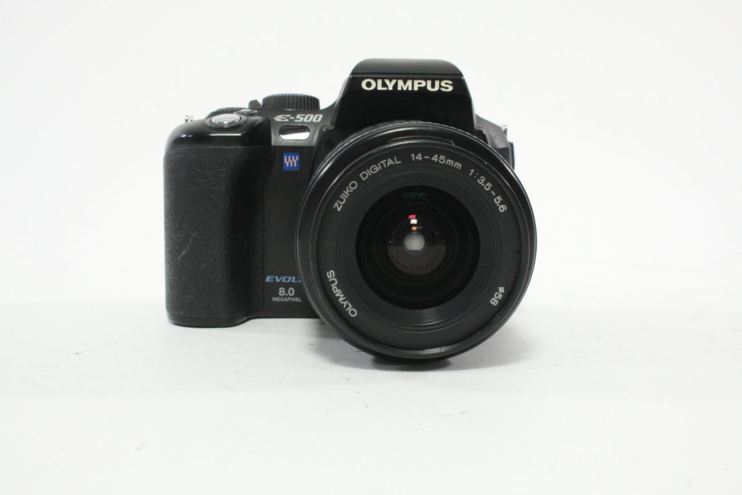 Olympus E-500 Digital Camera with 14-45mm f/3.5-5.6 4/3 Mount Lens
