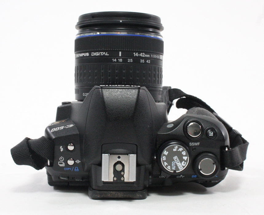 Olympus E-600 DSLR with 14-42mm f/3.5-5.6 Lens for Full 4/3 Camera SC 7,286