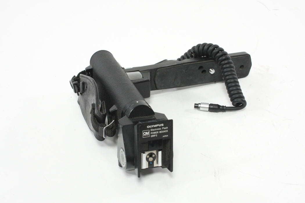 Olympus Electronic Power Bounce Grip 2 with PC Cable and 5 Pin Cable