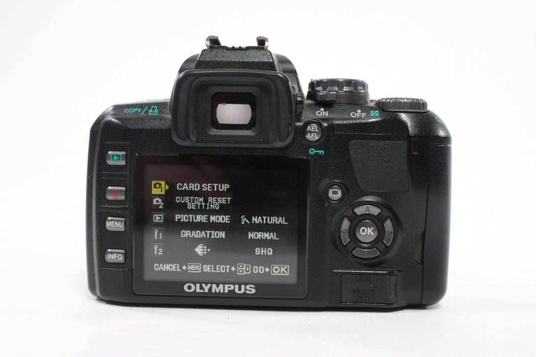 Olympus Evolt E-410 with 40-150mm f/4-5.6  Lens