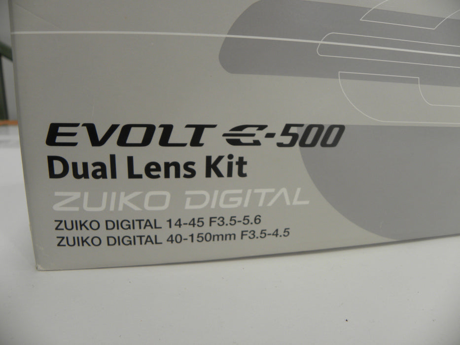 Olympus Evolt E-500 8.0mp Digital Dual Lens Kit