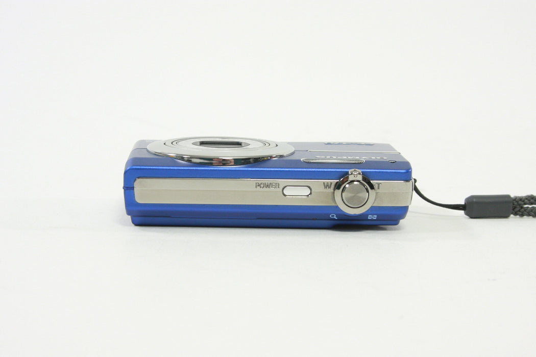 Olympus FE-370 Digital Point and Shoot Camera - 8MP (Blue)
