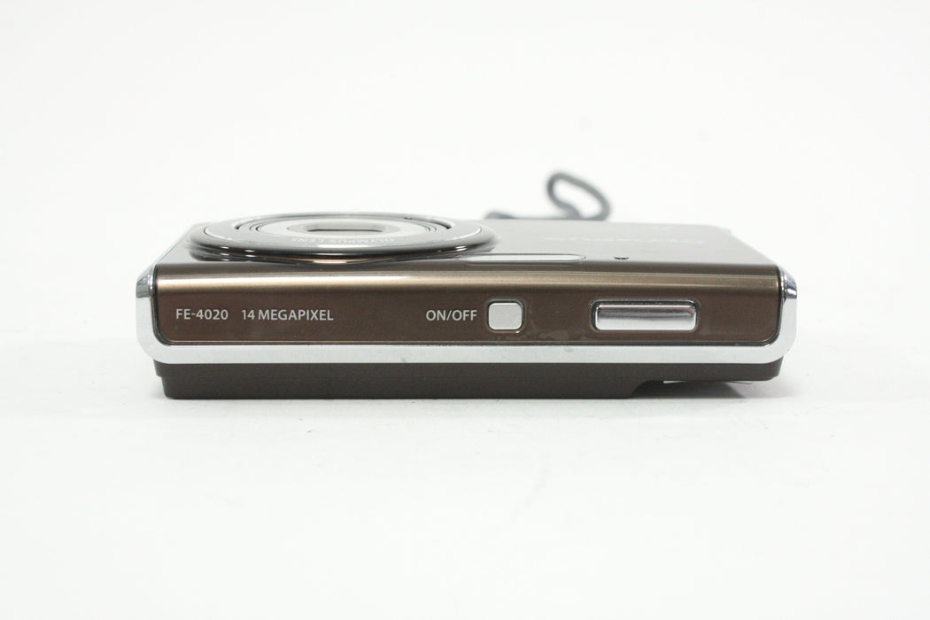 Olympus FE-4020 Digital Point-and-Shoot Camera 4x Zoom 14.0mp (Brown)