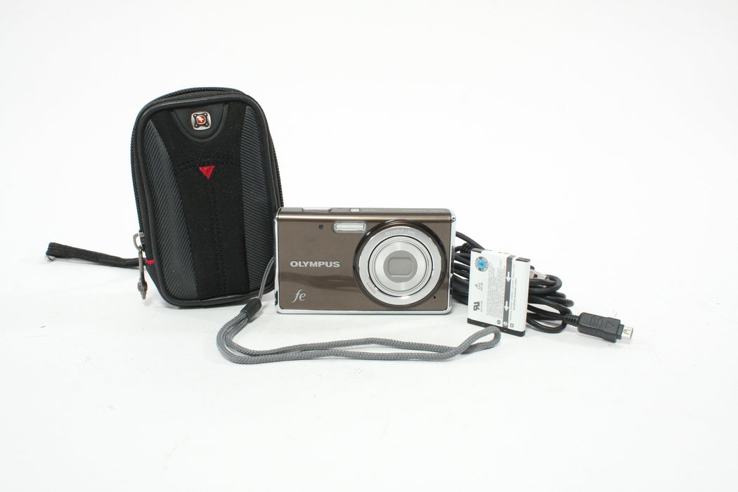 Olympus FE-4020 Digital Point-and-Shoot Camera 4x Zoom 14.0mp (Brown)